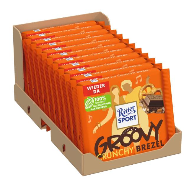 Ritter Sport Groovy Crunchy Brezel 100g