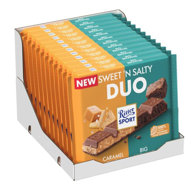 Ritter Sport Sweet 'N Salty Duo 218g