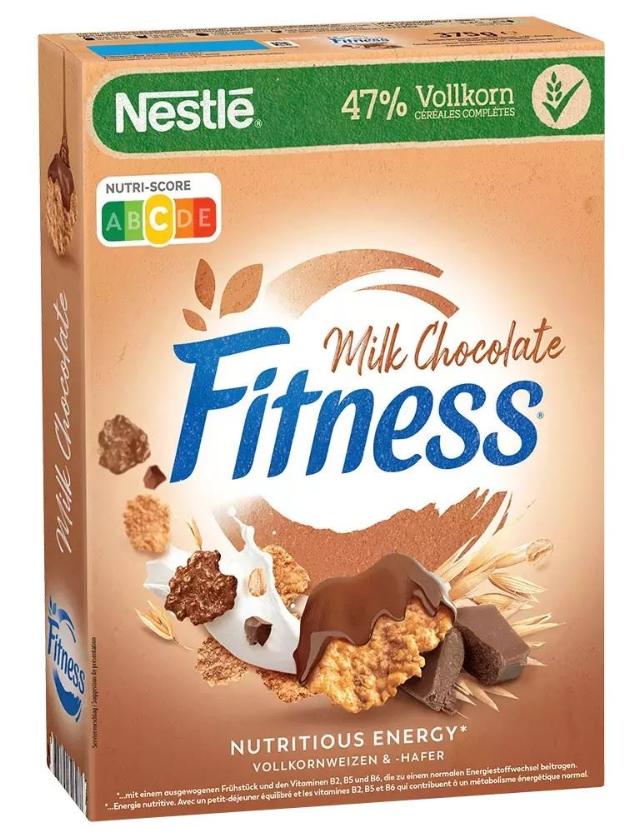 Nestlé Fitness Milk Chocolate 375g