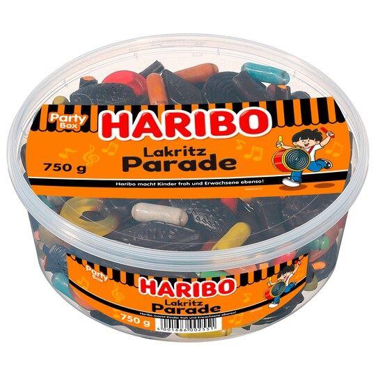 Haribo Lakritz Parade 750g