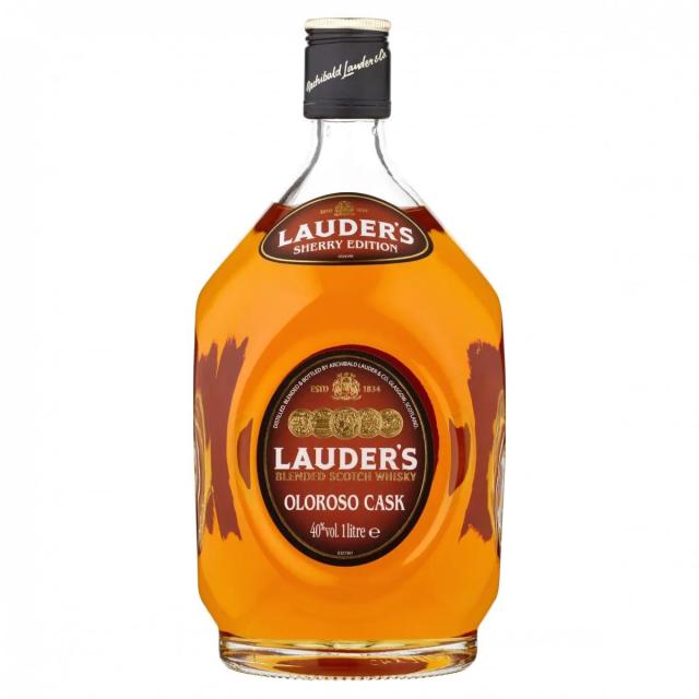 Lauder's Oloroso Cask Whisky 40% - 1l