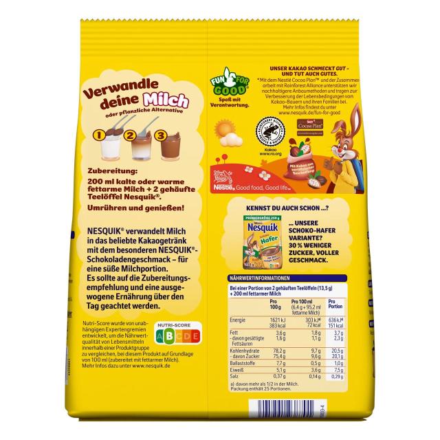 Nestlé Nesquik Refill bag 350g