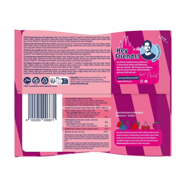 hitschies HITSCHIES Berry Mix 210g - Halal