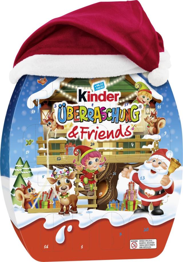 Kinder Überraschung & Friends Adventskalender 370g