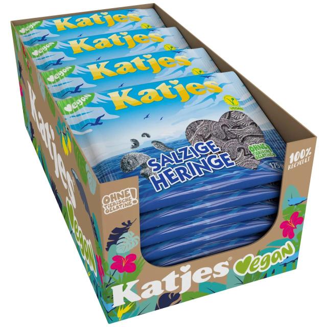 Katjes Salzige Heringe 175g - vegan