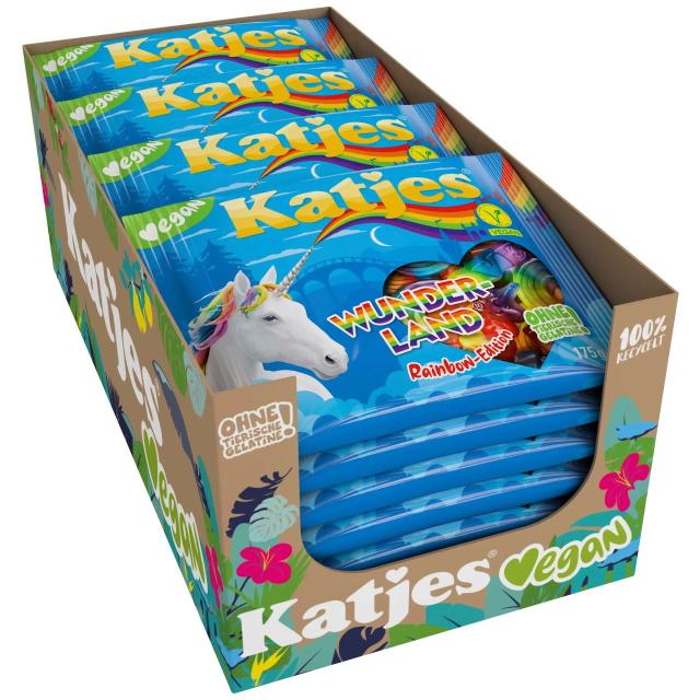 Katjes Wunderland Rainbow-Edition 175g - vegan