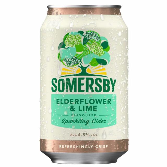 Somersby Elderflower & Lime 4,5% - 20x330ml Can