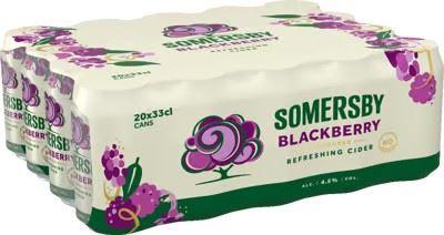 Somersby Blackberry 4,5% 20x330ml Can
