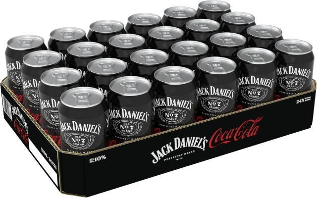 DPG Jack Daniel's & Coca Cola 10% - 24x330ml Can