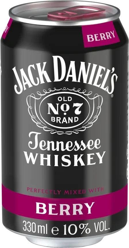 DPG Jack Daniel's & Berry 10% - 12x330ml Can