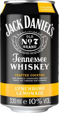DPG Jack Daniel's & Lynchburg Lemonade 10% - 12x330ml Can