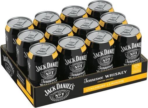 DPG Jack Daniel's & Lynchburg Lemonade 10% - 12x330ml Can