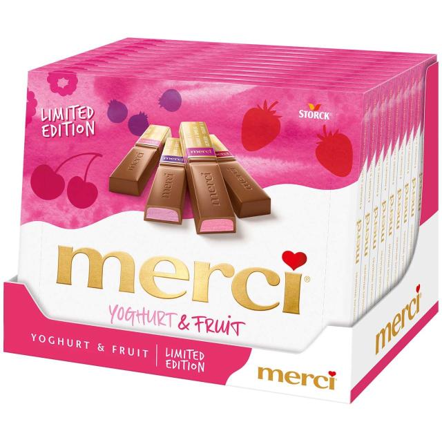 merci & Yoghurt & Fruit 250g - Limited Edition