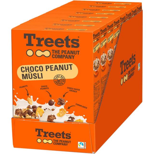 Treets Peanut Choco Müsli 400g