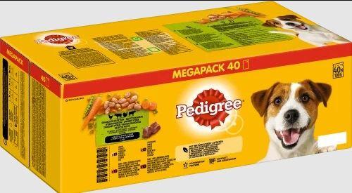 Pedigree Megapack Mixed Selection with vegetables in sauce 40x100g