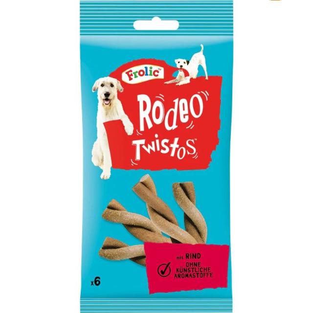 Frolic Rodeo Twistos Beef 105g