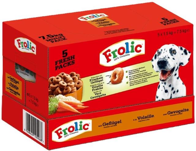 Frolic Complete Poultry 5x1.5kg