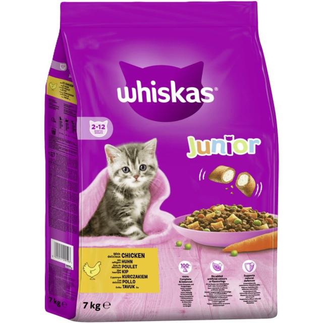 Whiskas Junior Chicken 7kg