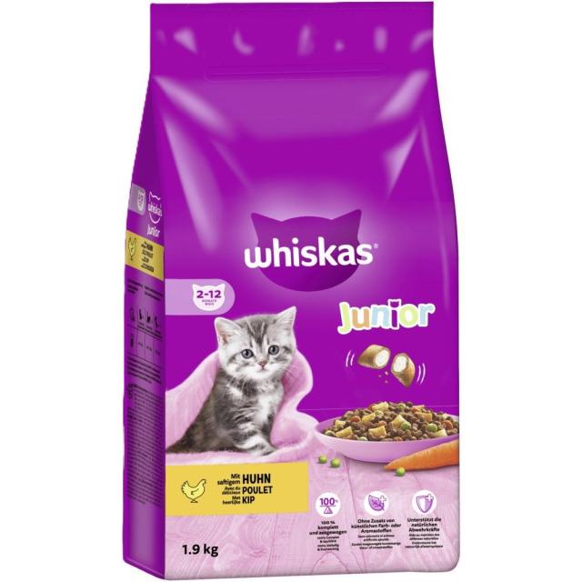 Whiskas Junior Chicken 1,9kg