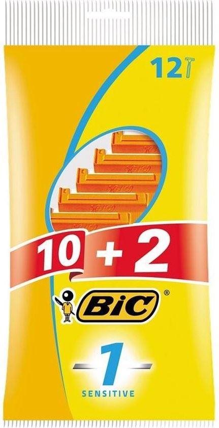 BiC 1 Sensitive 10+2 disposable razors