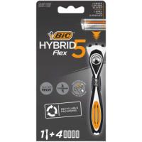 BiC Hybrid Flex5 razor + 4 blades