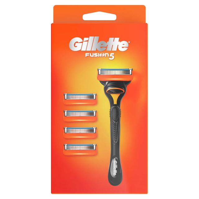 Gillette Fusion5 razor + 4 blades