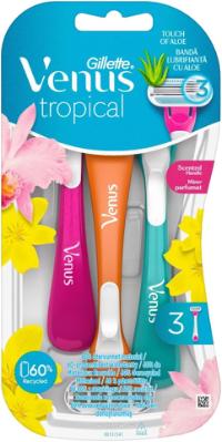 Gillette Venus Tropical 3 disposable razors