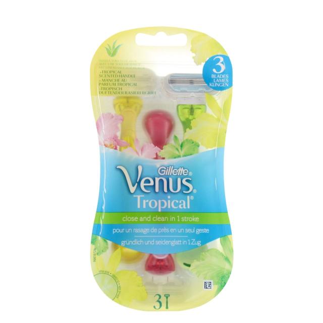 Gillette Venus Tropical 3 disposable razors