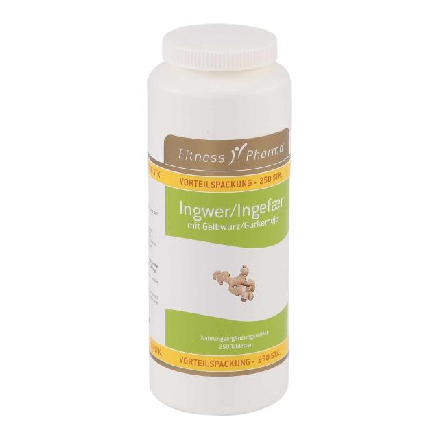 Fitness Pharma Ingefær / Ginger 250 pcs.