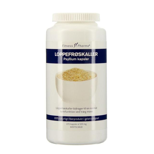 Fitness Pharma Loppefrøkapsler / Psyllium 225 pcs.