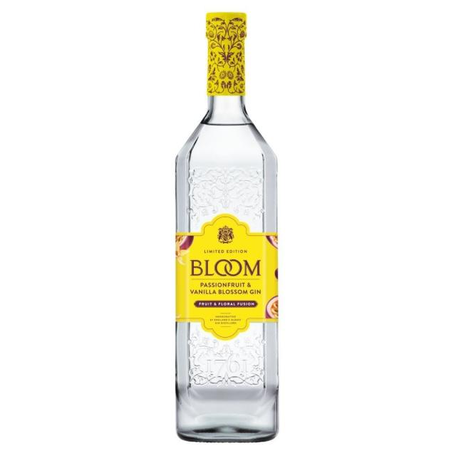 BLOOM Passionfruit & Vanilla Blossom Gin 40% - 0,7l Limited Edition