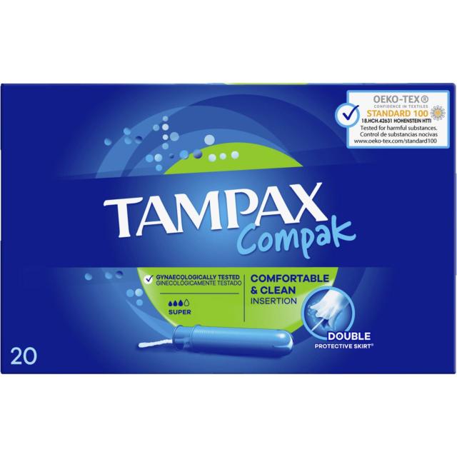 Tampax Compak Super 20 pcs.