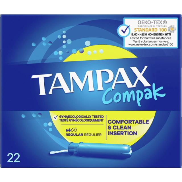 Tampax Compak Regular 22 pcs.