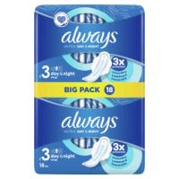 always Ultra day & night with wings 18 pads