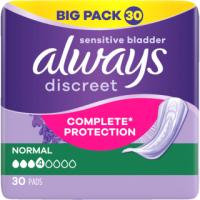 always discreet Complete Protection Normal 30 pads