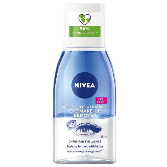 NIVEA Double Effect Waterproof Eye Make-up Remover 125ml