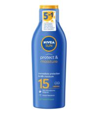 NIVEA SUN protect & moisture SPF 15 lotion 200ml