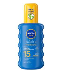 NIVEA SUN protect & moisture SPF 15 spray 200ml