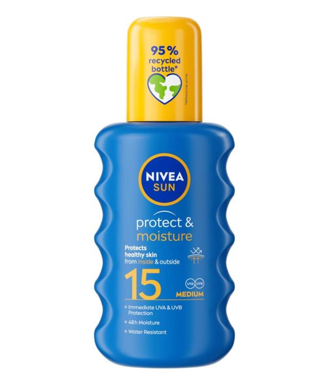 NIVEA SUN protect & moisture SPF 15 spray 200ml