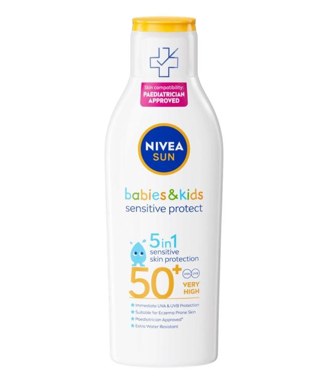 NIVEA SUN babies & kids sensitive protect SPF 50+ lotion 200ml