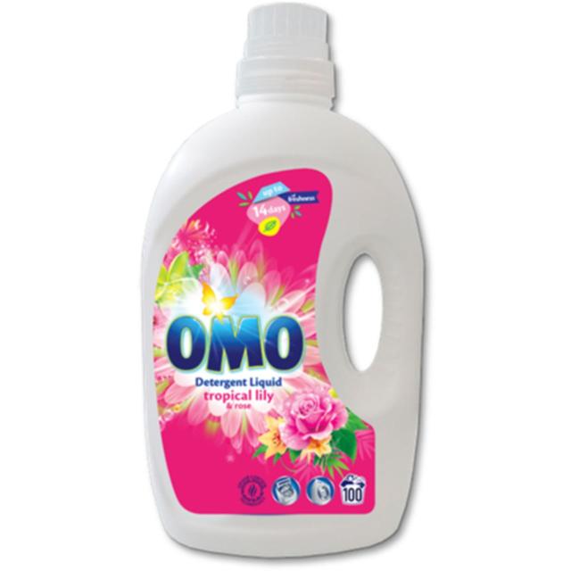 OMO Detergent Liquid tropical lily & rose 5l