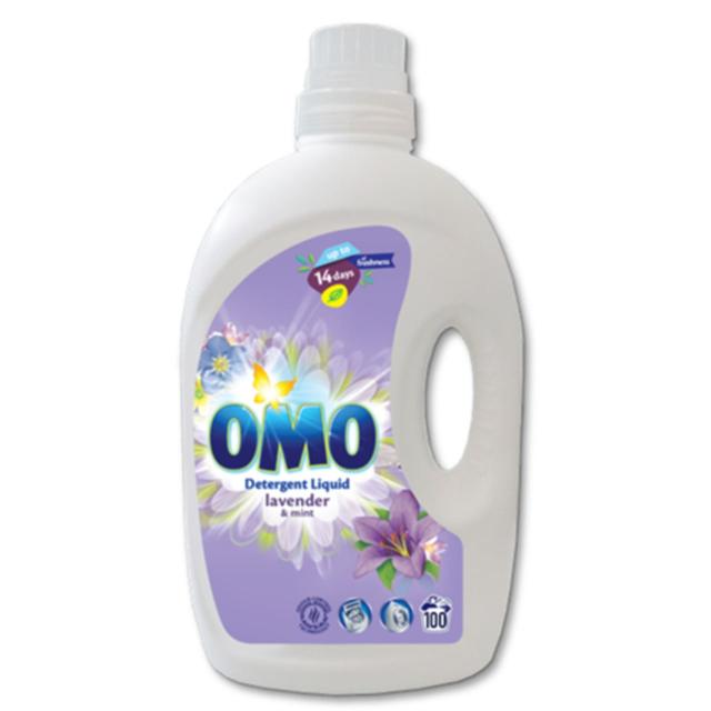 OMO Detergent Liquid lavender & mint 5l