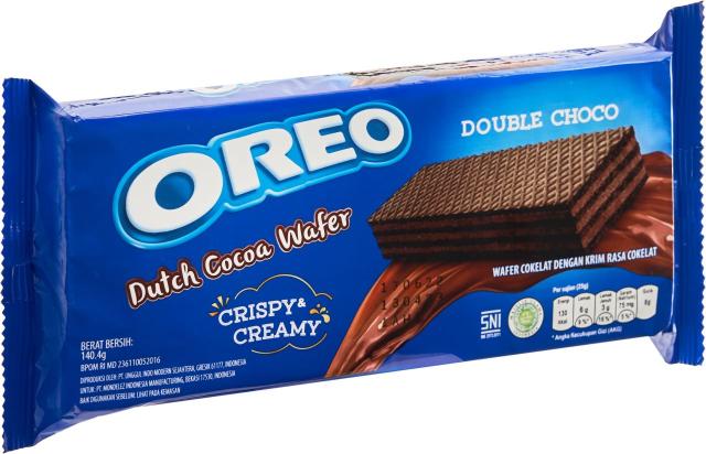 Oreo Dutch Cocoa Wafer Double Choco 117g