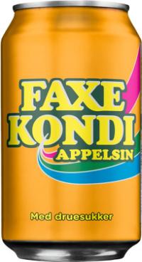 Faxe Kondi Appelsin 24x330ml Can