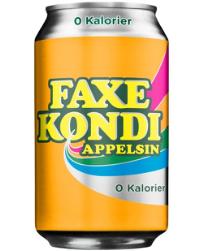 Faxe Kondi Appelsin 0 Kalorier 24x330ml Can