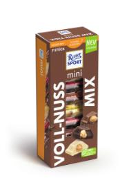 Ritter Sport mini Voll-Nuss Mix 7pcs. 116,69g