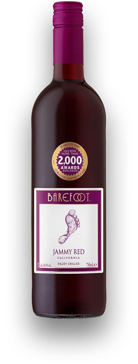 Barefoot Jammy Red 10,5% - 0,75l