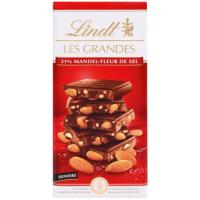 Lindt Les Grandes 31% Mandel - Fleur de Sel Feinherb 150g