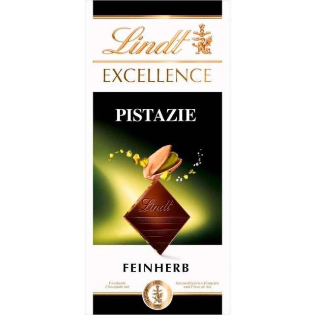 Lindt Excellence Pistazie Feinherb 100g