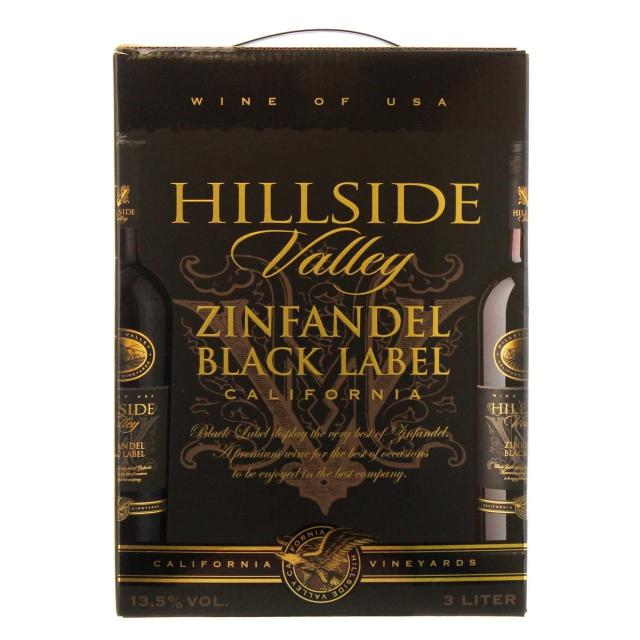 Hillside Valley Zinfandel Black Label 14% - 3l BiB